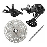 Kit Grupo Shimano Deore M6100 12v Cassete 10/51 S/pedivela 
