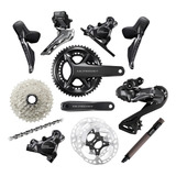 Kit Grupo Shimano Ultegra 24v R8100 Eletrônico Di2 12 Vel