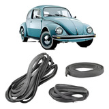 Kit Guarnição Porta + Capo + Tampa Motor Fusca Todos