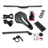 Kit Guidão,mesa,selim Absolute Prime Canote 27,2 Bike Mtb 