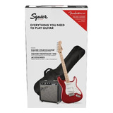 Kit Guitarra Fender Squier Stratocaster + Frontman 10g Novo