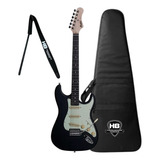 Kit Guitarra Strato Tagima By Memphis Mg 30 + Capa + Correia