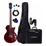 Kit Guitarra Strinberg Les Paul Lps200 Caixa Amplificada