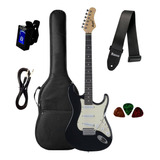 Kit Guitarra Tagima Memphis Strato C/ Bag Capa + Acessorios
