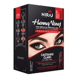Kit Henna Cast Claro + Fix Sobrancelhas Niraj
