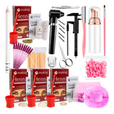 Kit Henna Design De Sobrancelhas Profissional + Brinde 