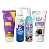 Kit Hidratante Patinha Limpa Pata Ouvidos Hidratante Focinho