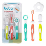 Kit Higiene Bucal Com Protetor 3 Peças Multifunções - Buba