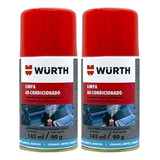 Kit Higienizador Limpa Ar Condicionado W-max 2 Unid Wurth