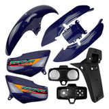 Kit Honda Carenagem + Carcaça Do Painel Titan 125 95 Até 99