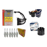 Kit Ignição Tampa Rotor Vela Cabos Gm Opala 4.1 6cc Gasolina