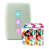 Kit Impressora Instax Mini Link 3 Verde+20 Filmes Spray Art