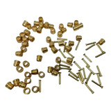 Kit Insert + Anilha Para Tubo Nylon Ou Pu Tubos 6 8 10 12mm