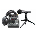 Kit Interface De Áudio Podcastudio 2 Usb - Behringer