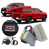 Kit Interface De Câmera Ré Hilux Power Pack 2023 + Camera