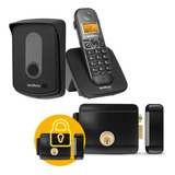Kit Interfone S/fio Tis 5010 Intelbras Fechadura Jfl F101