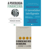 Kit Investidor Inteligente Psicologia Financeira Homem Mais Rico Da Babilonia, De Vários Autores. Editora Harpercollins Em Português