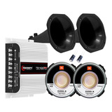  Kit Jbl 2 Drivers D200 + Cornetas + Capacitores + Ts400x4