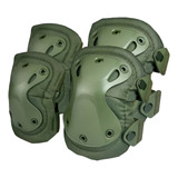 Kit Joelheira E Cotoveleira Tática Esportiva Airsoft Paintb