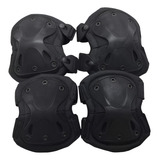Kit Joelheira E Cotoveleira Tática Esportiva Airsoft Paintb