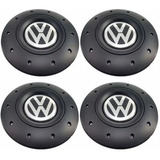 Kit Jogo Calota Centro De Roda Ferro Vw Aro 13 14 15 Amarok
