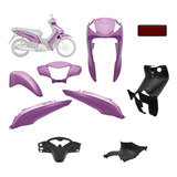 Kit Jogo Carenagem Completa Moto Honda Biz 125 2011 A 2017