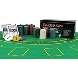 Kit Jogo Lata De Poker 200 Fichas Com Numeração Feltro