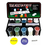Kit Jogo Lata De Poker 200 Fichas Numeradas Profissional