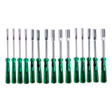 Kit Jogo Lotus Tubo Chave Canhão 15 Peças Cromo Vanádio