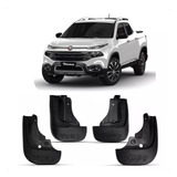Kit Lameiro Apara Para Barro Flap Modelo Original Fiat Toro 