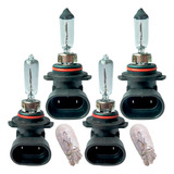 Kit Lampada Farol Alto Baixo Lanterna Hb3 Hb4 Foco Duplo