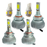 Kit Lampada Farol Alto Baixo Lanterna Hb3 Hb4 Foco Duplo