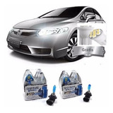 Kit Lampada Super Branca New Civic 2008 Hb4 Hb3 + Brinde