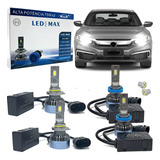 Kit Lampada Ultra Led Max Rayx Hb3 H11 Alto E Baixo 15000lm
