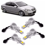 Kit Lampada Xenon Super Led Vectra Foco Duplo 6000k H7 H1