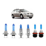 Kit Lâmpadas Super Branca Renault Megane H7 H1 H11