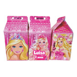 Kit Lembrancinha Barbie Decoração Papelaria 20 Caixinhas.