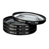 Kit Lentes Close-up Macro +1+2+4+10 72mm 28-135mm 60d 70d 7d