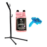 Kit Limpeza Corrente Bicicleta Bike + Desengraxante + Tripe