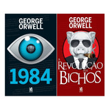Kit Livros: Revolução Dos Bichos E 1984 George Orwell