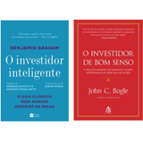 Kit Livros Investidor Inteligente E Investidor De Bom Senso