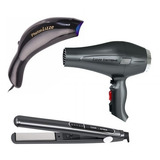 Kit Lizze Prancha Extreme + Secador 2400w + Photon Lizze