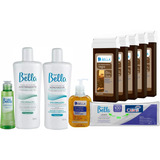 Kit Loção Calmante Facial Depilação Depilbella 10 Produtos
