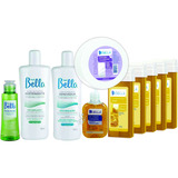 Kit Loção Calmante Facial Depilação Depilbella +9 Produtos