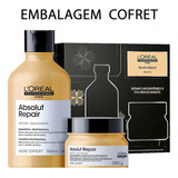Kit Loreal Absolut Repair Shampoo 300ml + Máscara 250g Repar