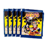 Kit Lote 5 Pacotes Figurinhas Naruto Shonen Jump Panini 2018