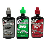 Kit Lubrificante Corrente Finish Line Teflon 120ml 