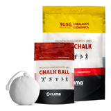 Kit Magnésio Bola Chalk Ball 56g + Super Chalk 300g - 4climb