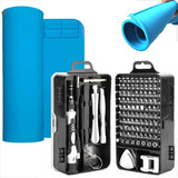 Kit Manta Antiestática Bancada + Chaves De Precisão 115 Peça