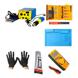 Kit Manutenção Bancada Assistência Técnica Para Celulares